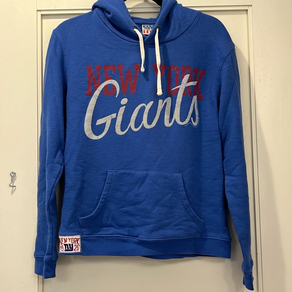 Women’s Junk Food NY Giants Size S Hoodie